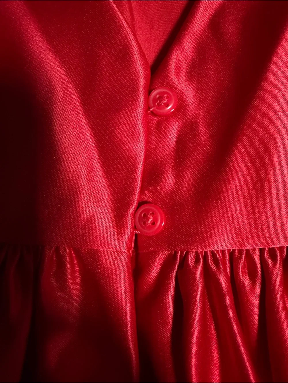 Janie and Jack Toddler Girl’s Satin Tulip Sleeve Dress US Size 3T